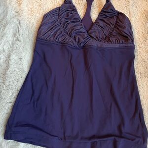 Lululemon. Purple Halter Top. Womens 6.